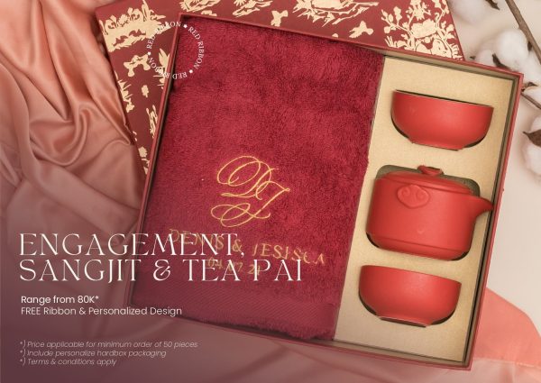 Jual Hampers Engagement Sangjit Tea Pai 1 dari Red Ribbon Gift