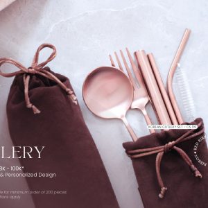 Jual Souvenir Cutlery Set 1 dari Red Ribbon Gift