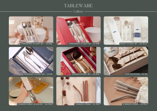 Jual Souvenir Cutlery Set 2 dari Red Ribbon Gift