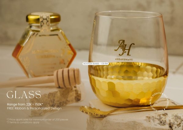 Jual Souvenir Glass Tableware Premium 1 dari Red Ribbon Gift