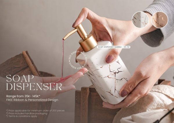 Jual Souvenir Soap Dispenser 1 dari Red Ribbon Gift
