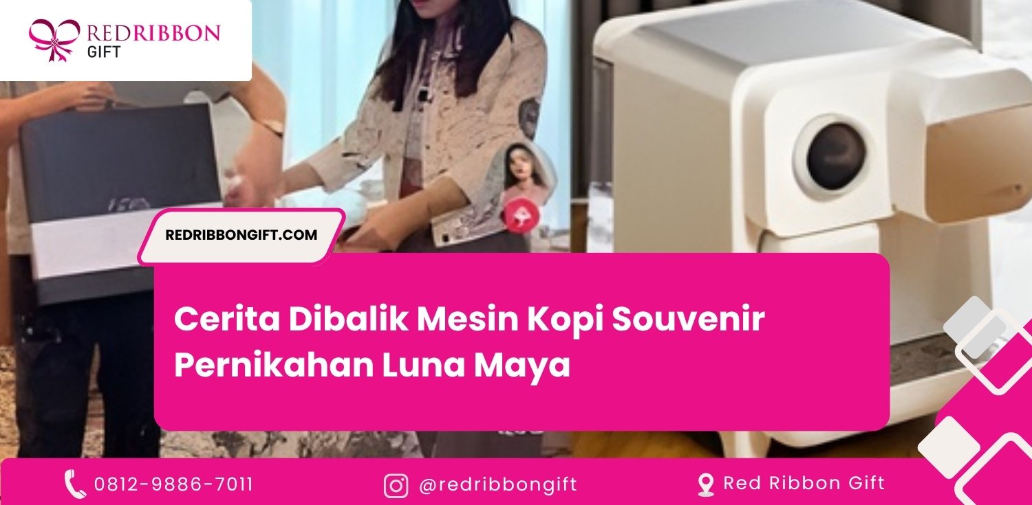 Cerita Dibalik Mesin Kopi Souvenir Pernikahan Luna Maya