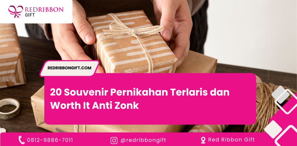 20 Souvenir Pernikahan Terlaris dan Worth It Anti Zonk