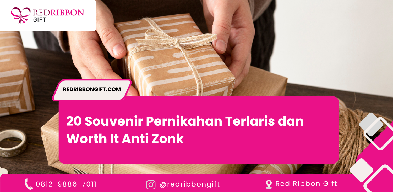 20 Souvenir Pernikahan Terlaris dan Worth It Anti Zonk