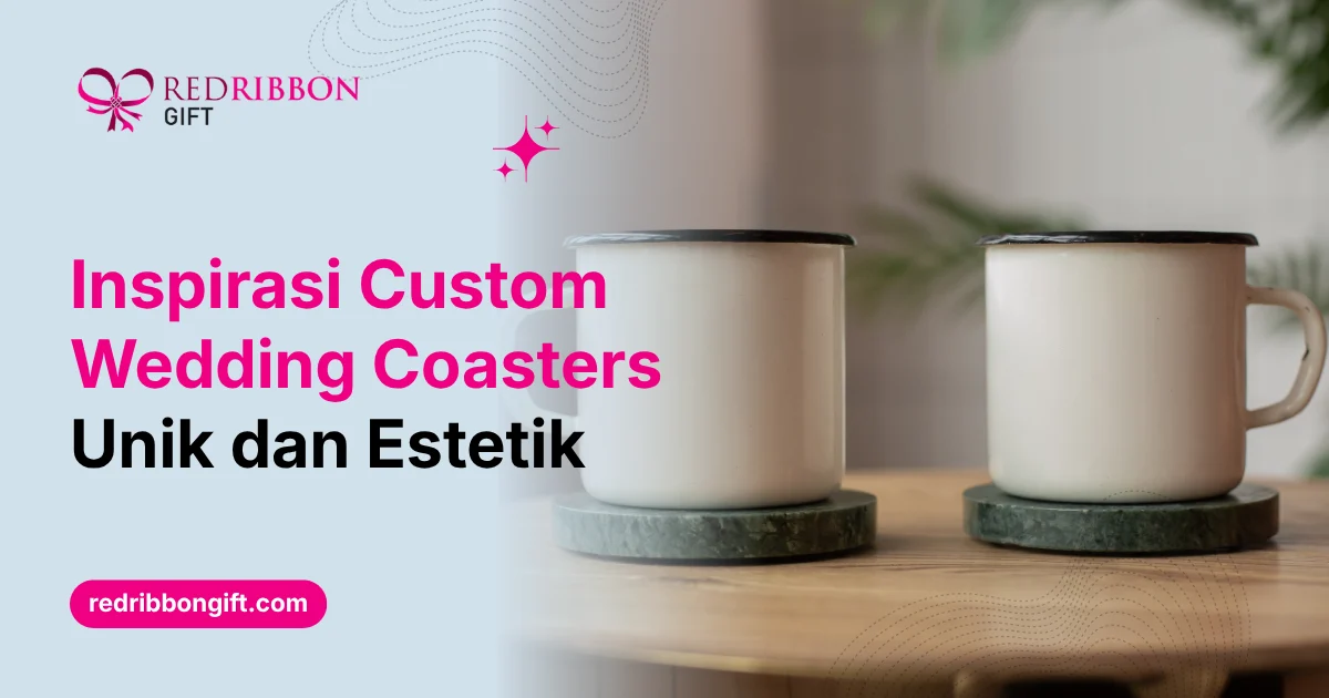 Inspirasi Custom Wedding Coasters Unik Dan Estetik