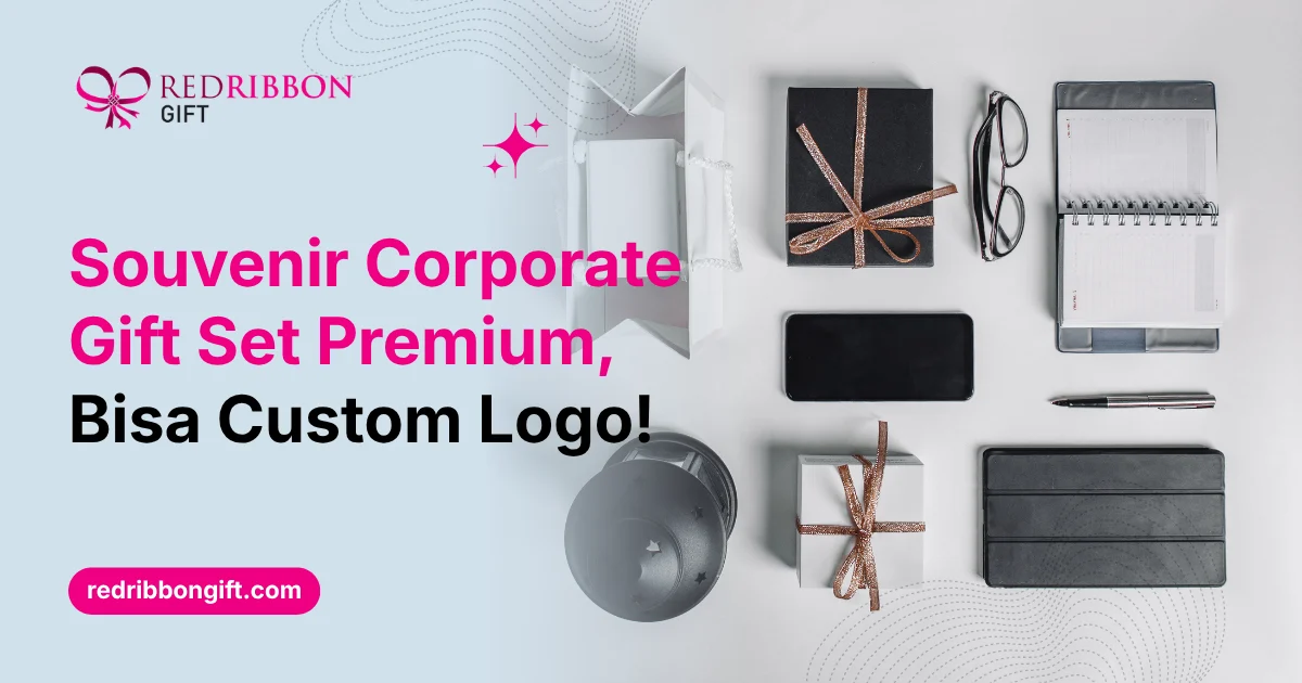 Souvenir Corporate Gift Set Premium Bisa Custom Logo